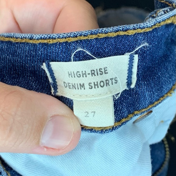 MADEWELL HIGH RISE DENIM SHORTS WOMEN’S - Picture 6 of 8